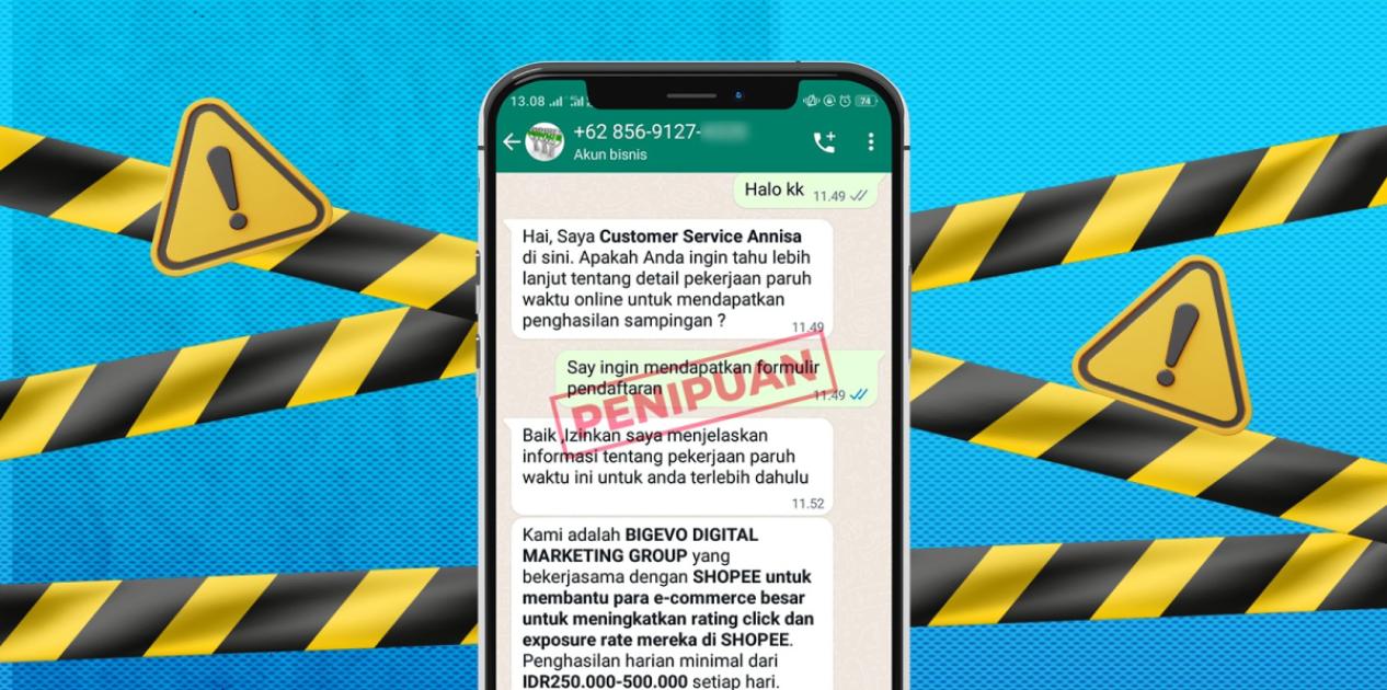 Waspada dan Verifikasi Terhadap Penipuan Mengatasnamakan BigEvo